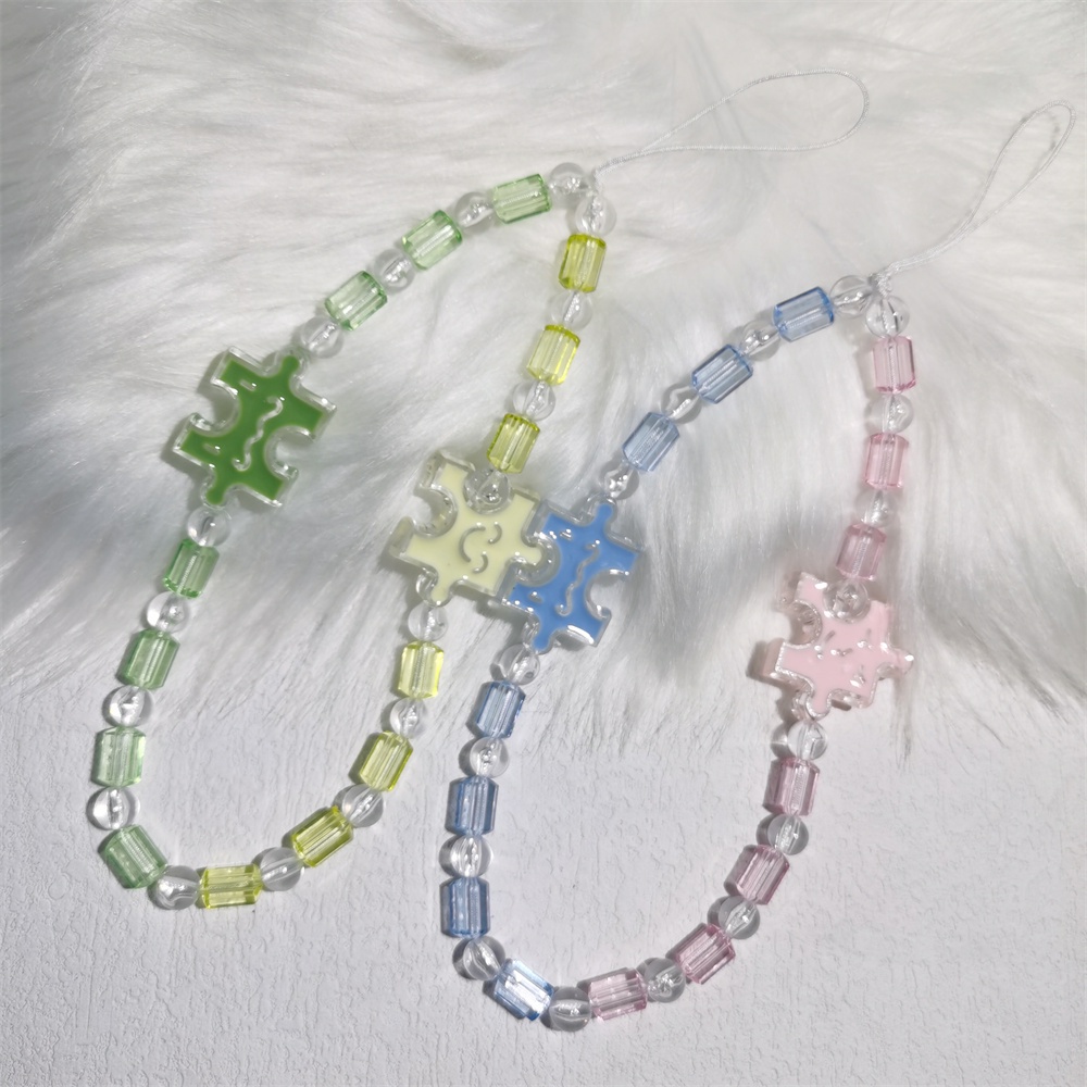 Dây Hạt Ngọc Trai Bằng Acrylic Chống Thất Lạc Gắn Điện Thoại Tiện Dụng