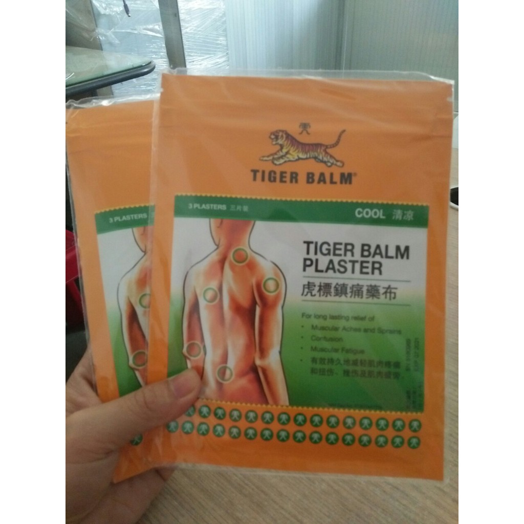 MIẾNG DÁN TIGER BALM PLASTER-RD Cool 10cm x 14cm