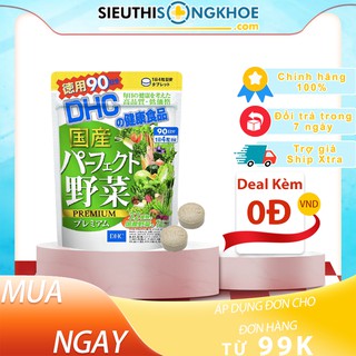 Viên uống dhc rau củ quả tổng hợp premium 15 - 30 - 90 ngày