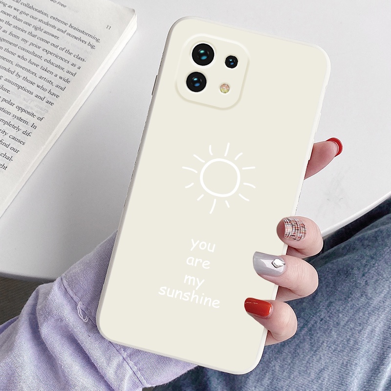 Ốp Điện Thoại Silicon Họa Tiết Mặt Trời Cho xiaomi mi 11 lite xiaomi 11t xiaomi 11 lite 5g ne xiaomi 11t pro Chống Sốc