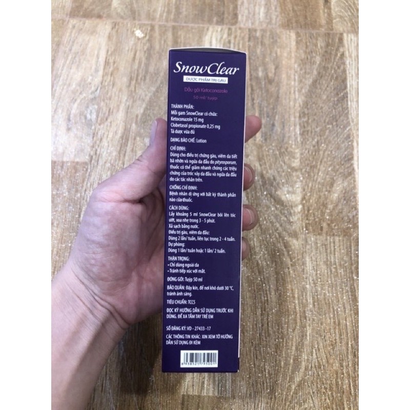 Dầu gội Snow Clear 50ml | BigBuy360 - bigbuy360.vn