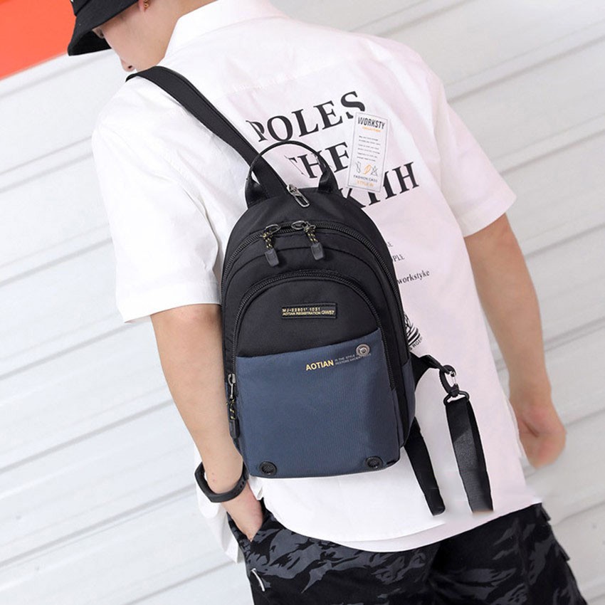 Balo Nam Cao Cấp, Ba Lô Nam Kết Hợp Túi Đeo Chéo,Vải Oxford Chống Nhăn, Chống Thấm Nước, Phong Cách Thời Trang Châu Âu | BigBuy360 - bigbuy360.vn