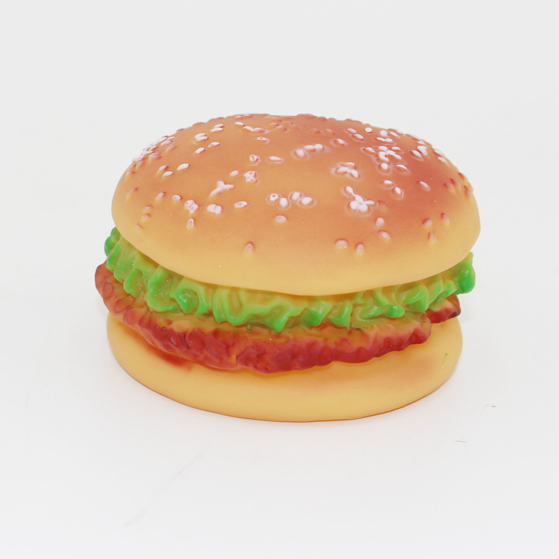Bánh hamburger đồ chơi vui nhộn cho thú cưng