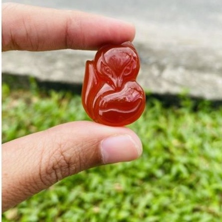 Dây Chuyền Hồ Ly Phong Thủy Tình Duyên Màu Đỏ, Màu Vàng, Màu Xanh, Màu Trắng