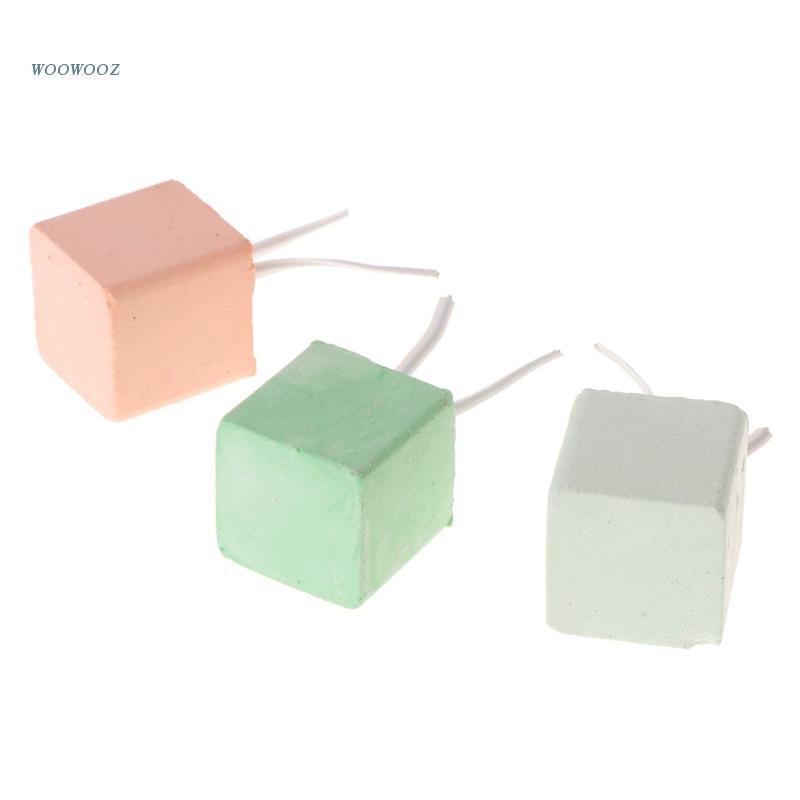 Đồ Chơi Khối Đá Mài Răng Tự Nhiên Cho Chuột Hamster / Thỏ / Chinchilla Hedg