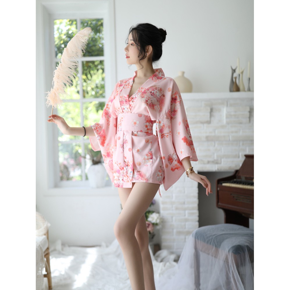 Áo ngủ kiểu kimono nữ cao cấp có thể làm quà cưới 2347 | BigBuy360 - bigbuy360.vn