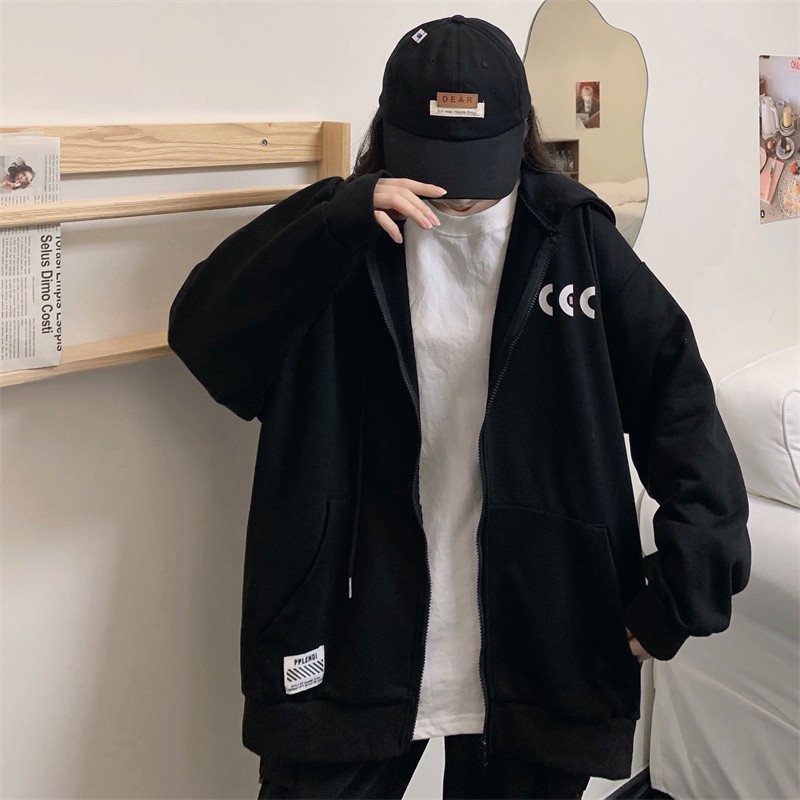 Áo khoác hoodie dây kéo COCO áo nỉ mũ Unisex hot trend_VIETSTAR