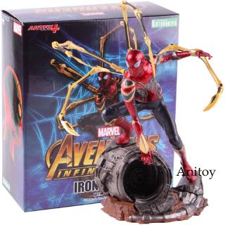 Mô hình đồ chơi Iron Spider nhựa PVC tỉ lệ 1:10 cá tính