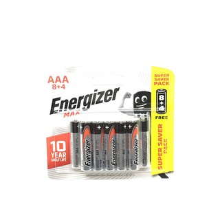 Pin Đũa AAA Energizer max vỉ 12 viên