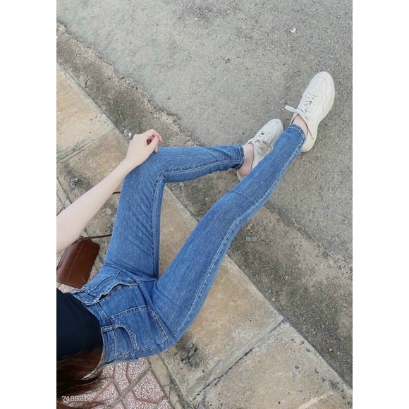 QUẦN JEANS LƯNG CAO