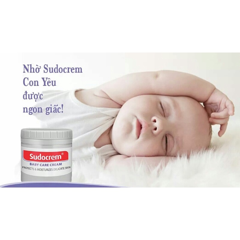 SUDOCREM BABY CARE CREAM - KEM CHỐNG HĂM EM BÉ - HÀNG CHÍNH HÃNG CÔNG TY NHẬP KHẨU