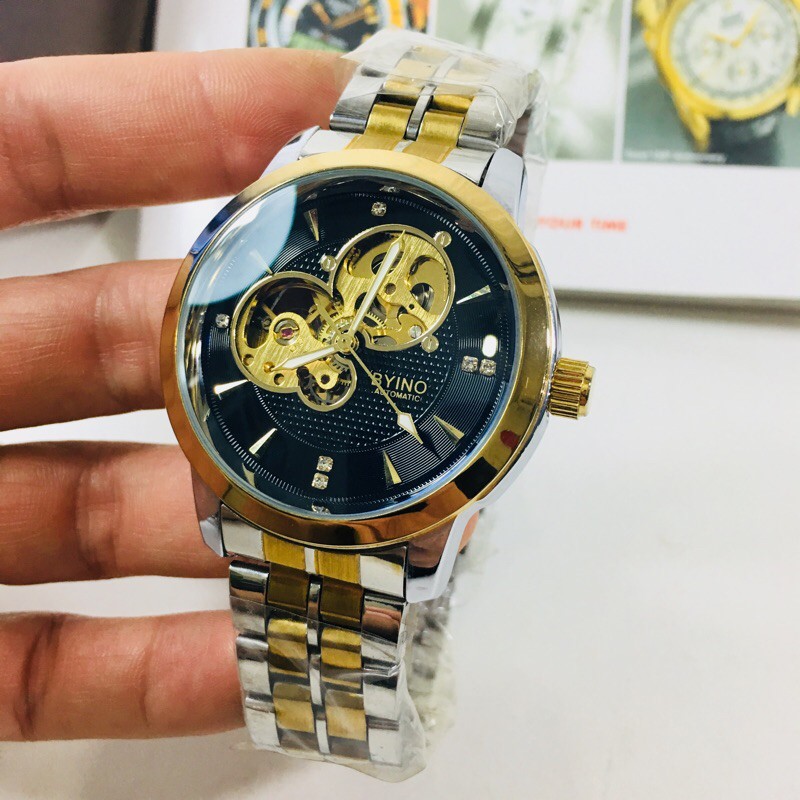 ( máy cơ ) Đồng hồ nam BYINO chính hãng phong cách thời thượng đẳng cấp