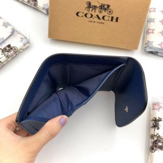 Ví COACH NGẮN DA THẬT