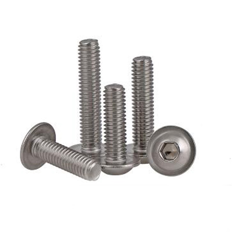 Ổ Cắm Lục Giác Bằng Thép Không Gỉ M2 M2.5 M3 M4 304 Kèm Đai Ốc Đệm