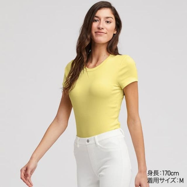 Áo thun tăm Uniqlo mẫu 2019 (Hàng xách tay Nhật)