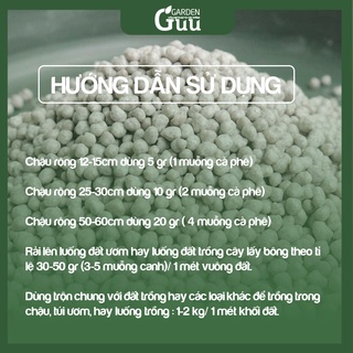Phân tan chậm tốt nhất dành cho sen đá