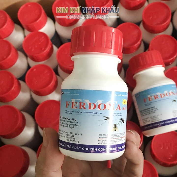 Thuốc diệt muỗi FERDONA 10EC hiệu quả 100ml - T79