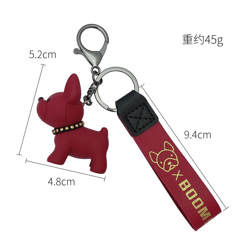 🐶 Móc khoá chó Pug 🐶 trang trí điện thoại, airpod, chìa khoá