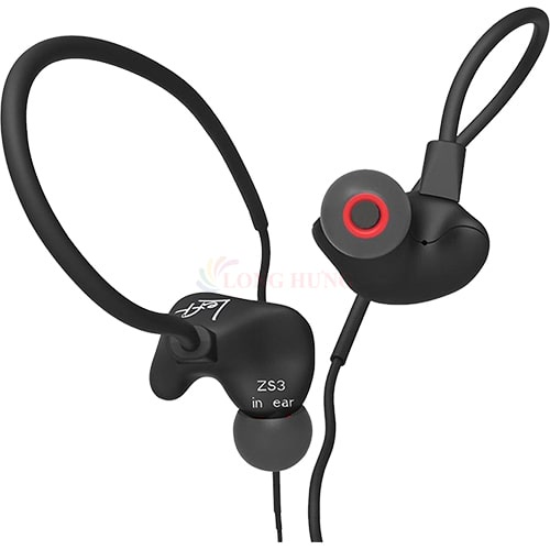 Tai nghe có dây có mic KZ ZS3 - Hàng chính hãng - Thiết kế độc đáo, âm thanh chất lượng, có hỗ trợ mic thoại