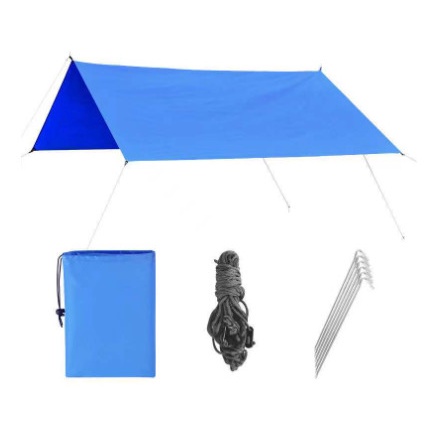 Tấm tăng lều bạt che lều  cắm trại dã ngoại, chống nắng, chống mưa, bạt tăng lều du lịch 3m-3m