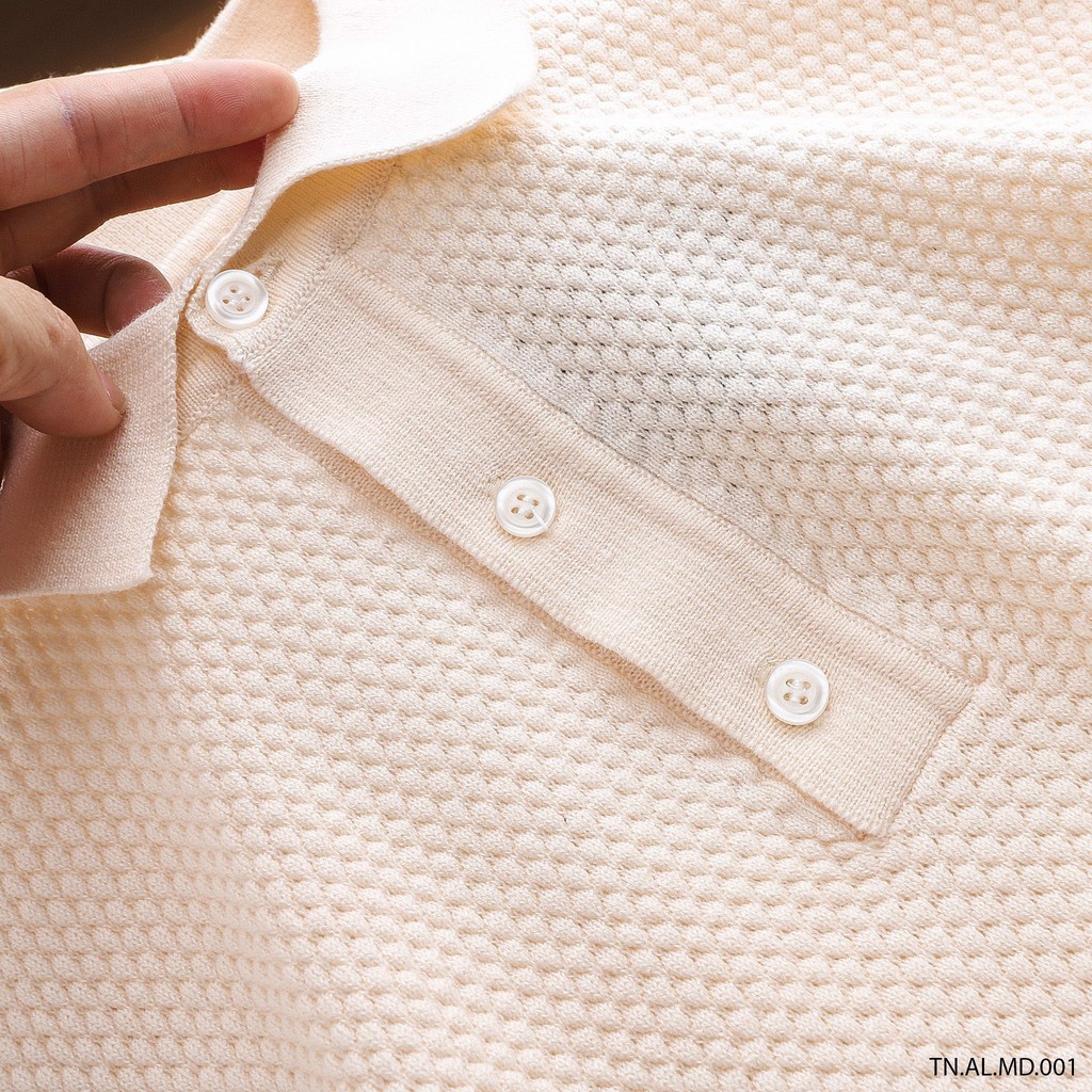 Áo thun Len Polo Nam MASSIMO DUTTI vải cotton mát xịn hãng Full tem tag code vnxk xịn