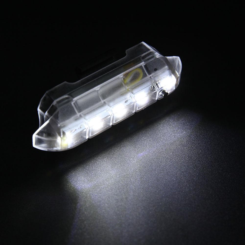 Đèn 5LED sạc USB gắn đuôi xe đạp 4 chế độ