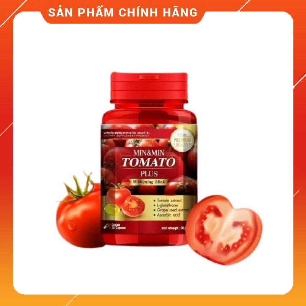 Viên uống trắng da cà chua Tomato Plus Thái Lan