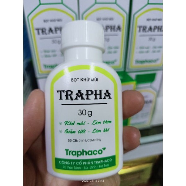 Bột khử mùi TRAPHA