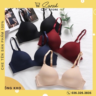 Áo Lót Đúc Su Trơn Không Gọng, Đệm Mỏng Xuất Nhật 003