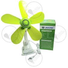 Quạt kẹp 5 cánh để bàn , treo kệ , dùng điện 220v .