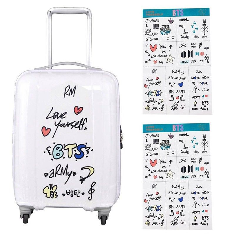 Sticker dán trang trí laptop/điện thoại phong cách BTS KPOP 20 * 30cm