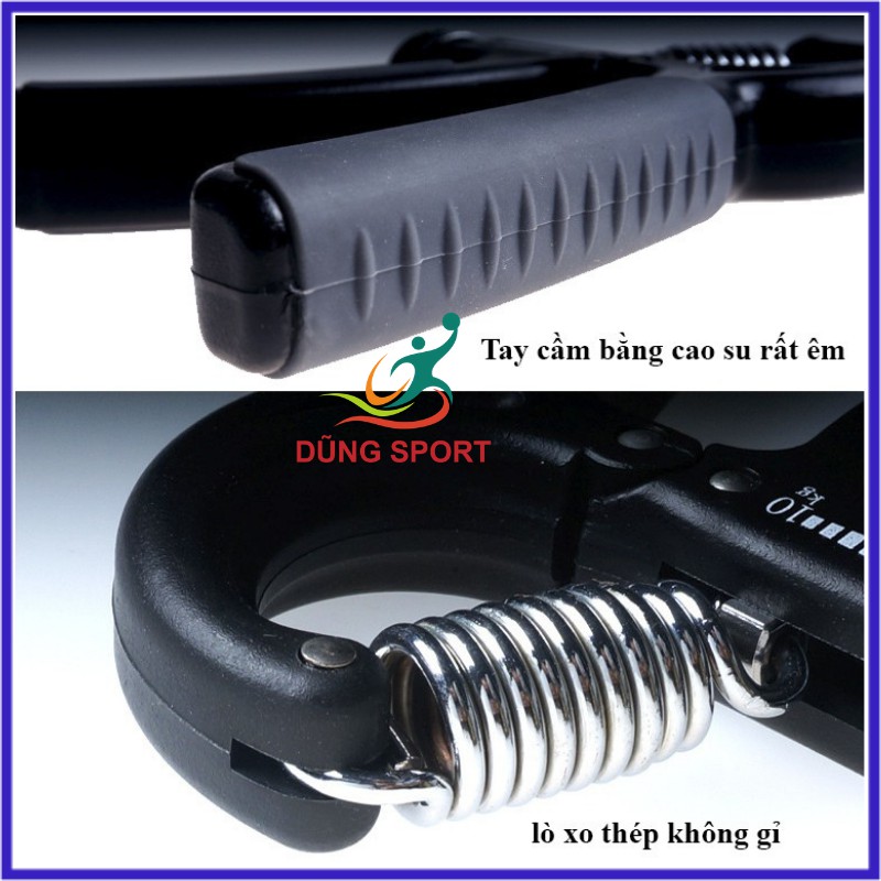 Kìm bóp tập cơ tay chữ A HAND GRIP điều chỉnh lực từ 10kg đến 40kg - Dụng cụ tập GYM chính hãng chuyên nghiệp