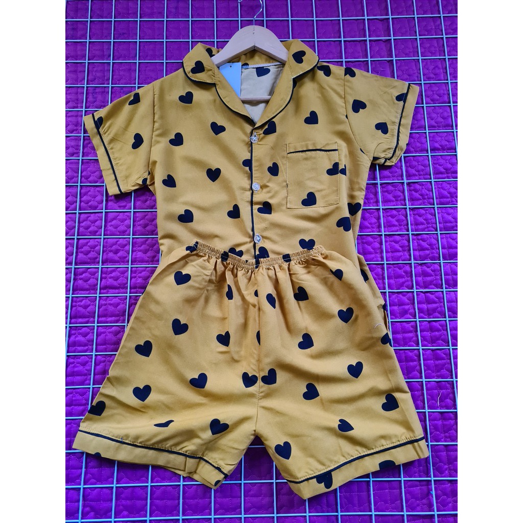 Bộ pijama mặc nhà nhiều họa tiết dễ thương freesize cho người dưới 55kg VN25