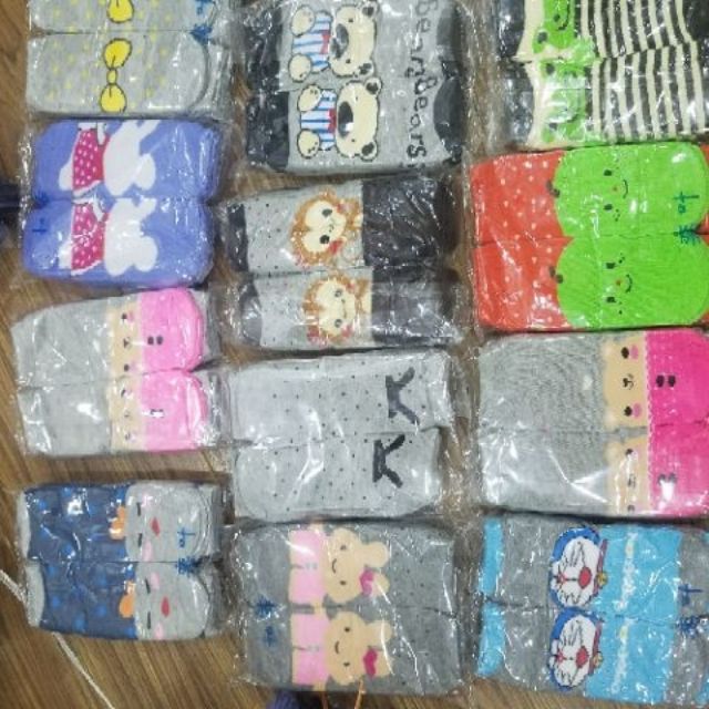 Set 10 đôi tất hình ngộ nghĩnh