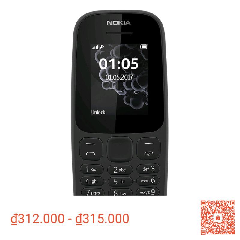 Điện Thoại NOKIA N105 - Dual Sim - Hàng Chính Hãng | BigBuy360 - bigbuy360.vn