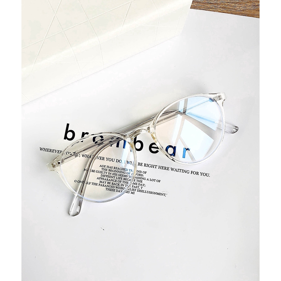 Kính Tròn Tr90 Chống Phân Hủy Thời Trang Tr90