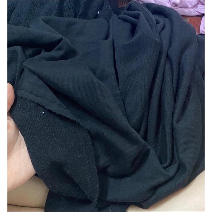 SALE SÉT 100k/3kg VẢI THUN DA CÁ VÀ THUN NỈ 100% COTTON (Khúc dưới 1m khổ 1m5)