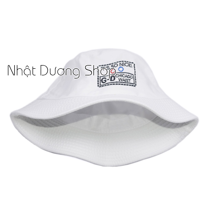 Mũ Bucket It's so nice nón tai bèo vành nhỏ chất liệu Cotton thoáng mát tạo cảm giác dễ chịu khi đội