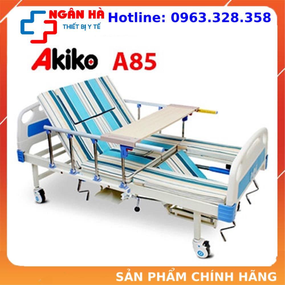 Giường bệnh nhân, giường y tế, giường y tế đa năng Akiko A85 có bô vệ sinh, bàn ăn - inbox với shop trước khi đặt hàng