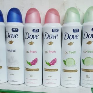 Xịt khử mùi toàn thân dove 48h 150ml
