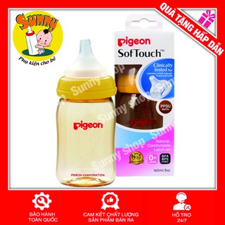 💞💞BIG SALE 💞💞Bình Sữa Pigeon Cổ Rộng Cao Cấp 160ml/240m {CHÍNH HÃNG PIGEON}