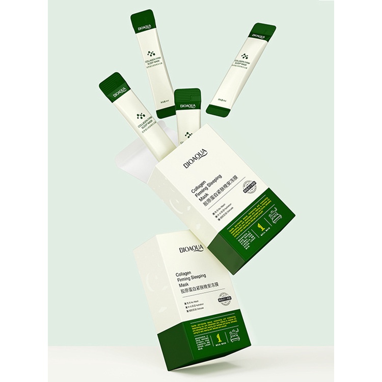 Set 20 Mặt Nạ collagen Làm Trẻ Hóa Làn Da Công Thức Hàn Quốc Giúp Giảm Thâm Mụn Se Khít Lỗ Chân Lông Làm Săn Chắc Da Yr