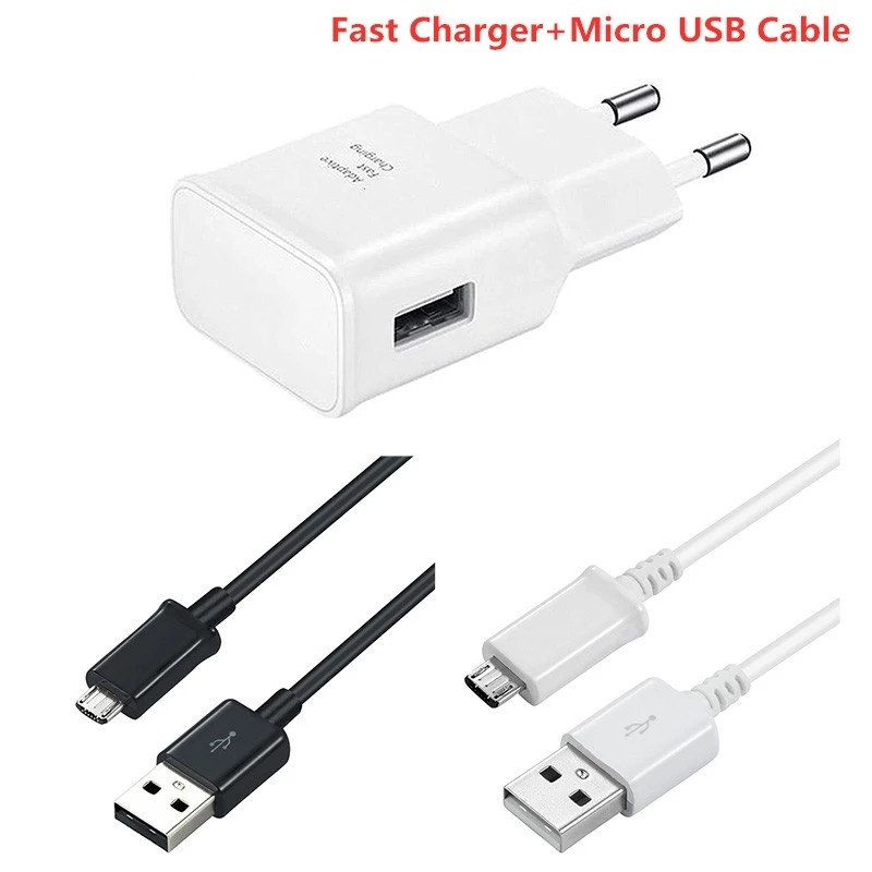 Dây Cáp Sạc Micro USB Cho Samsung Galaxy J4 J6 A6 Plus A7 J7 J3 J8 A2 Pro 2018 S6 S7 Edge Note 5