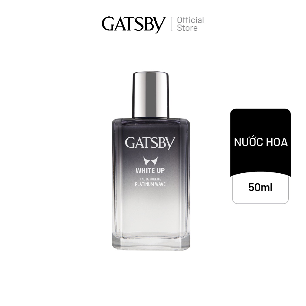 Nước hoa GATSBY WHITE UP EAU DE TOILETTE PLATINUM WAVE 50ml