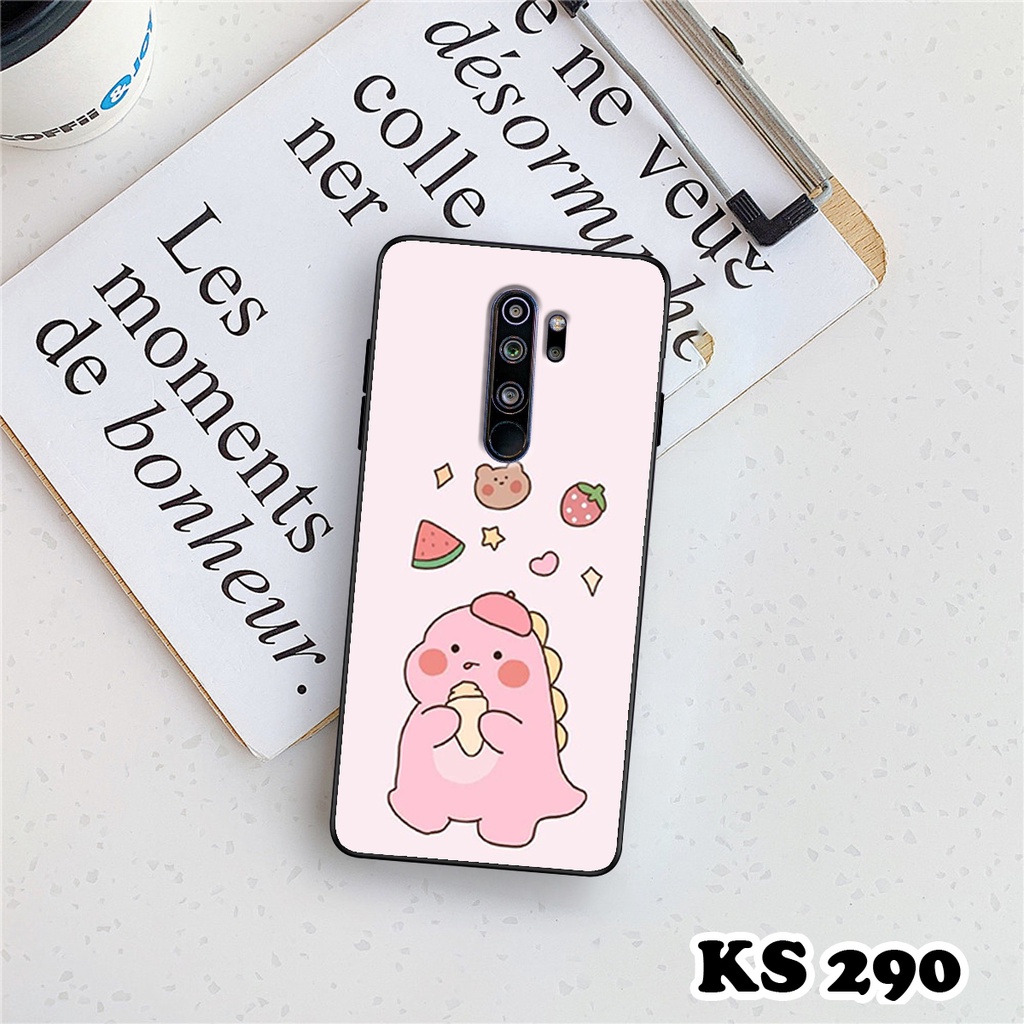 Ốp lưng Xiaomi Redmi Note 8 - Xiaomi Redmi Note 8 Pro - Ốp in hình khủng long,dinosaur, chất liệu TPU chống va đập