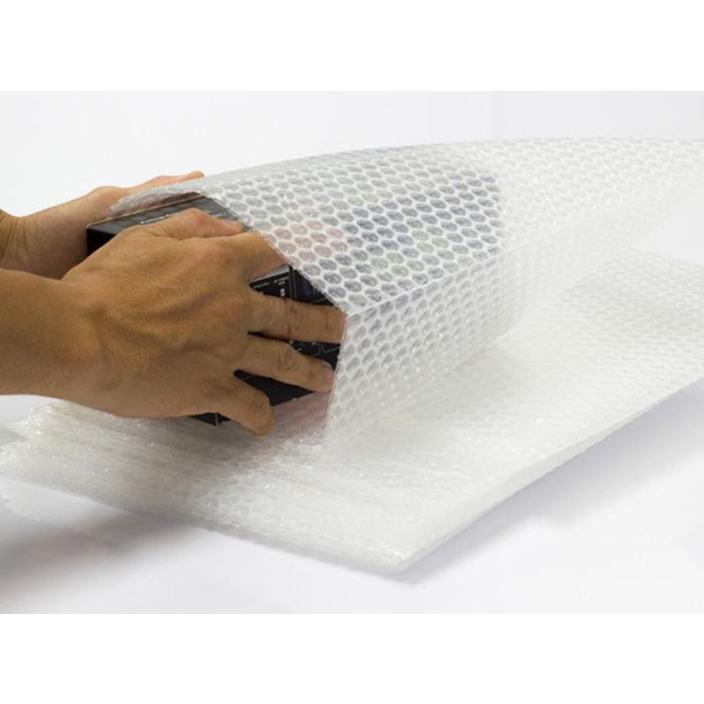Cuộn xốp khí , bọc ni lông chống sốc dùng để gói hàng dễ vỡ, chống va đập, an toàn