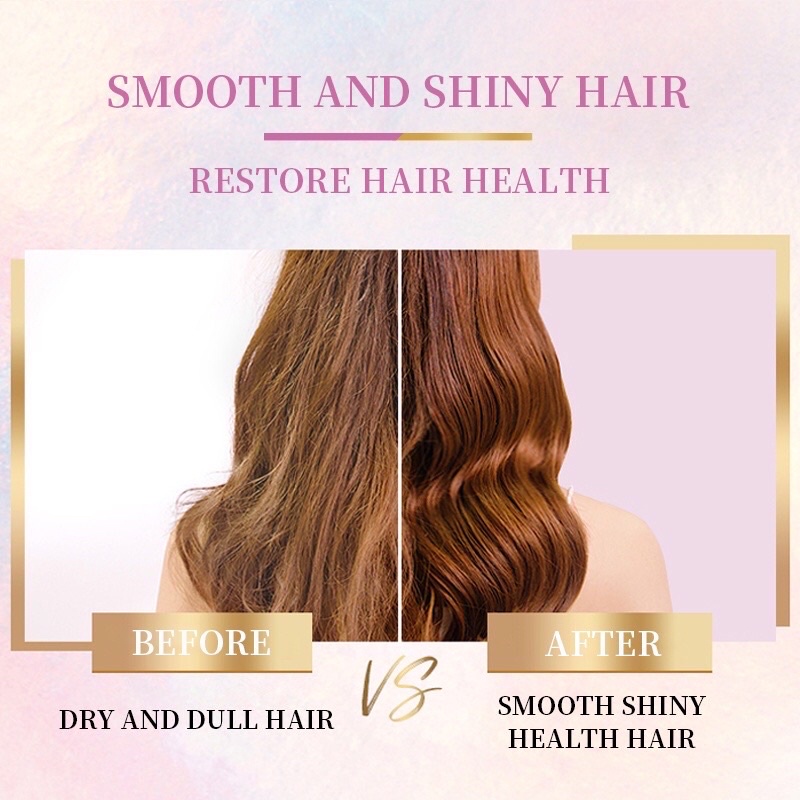 Hộp 5 tinh dầu Keratin Collagen nuôi dưỡng chăm sóc tóc.
