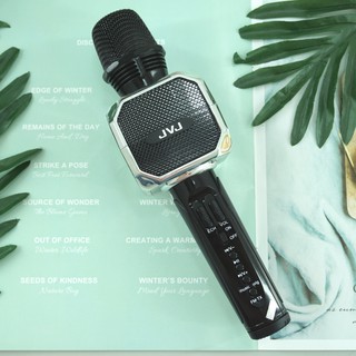 Micro không dây Karaoke JVJ SD-10 Bluetooth (Hồng, Đen)