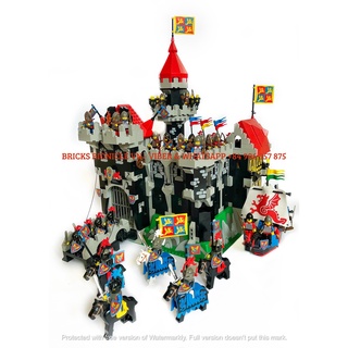 Lego castle system - đồ chơi xếp hình lego lâu đài - 6086 dungeon castle - lâu đài hiệp sĩ trung cổ