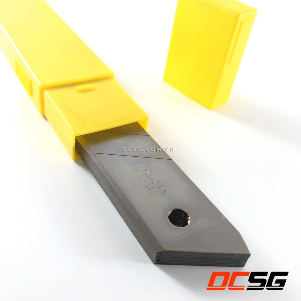 Lưỡi dao rọc 25x0.7x110mm Stanley 0-11-325 (10 lưỡi/hộp)